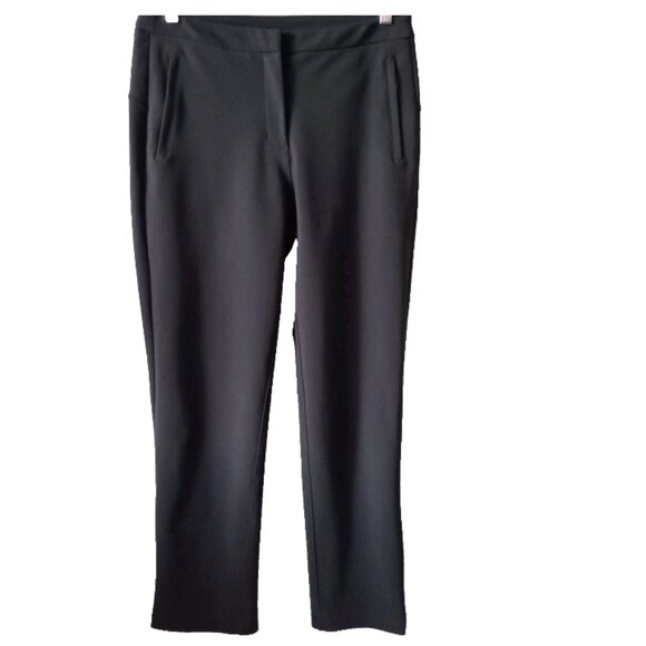 Lululemon Women's on the Move Black Travel Work Pants Stretch Comfort Sz X8 - Picture 4 of 12